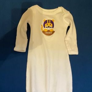 LSU Gown & Romper